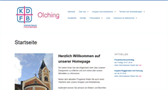 Desktop Screenshot of frauenbund-olching.de